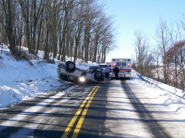 Rollover on Gorsuch Rd, 02-16-2007